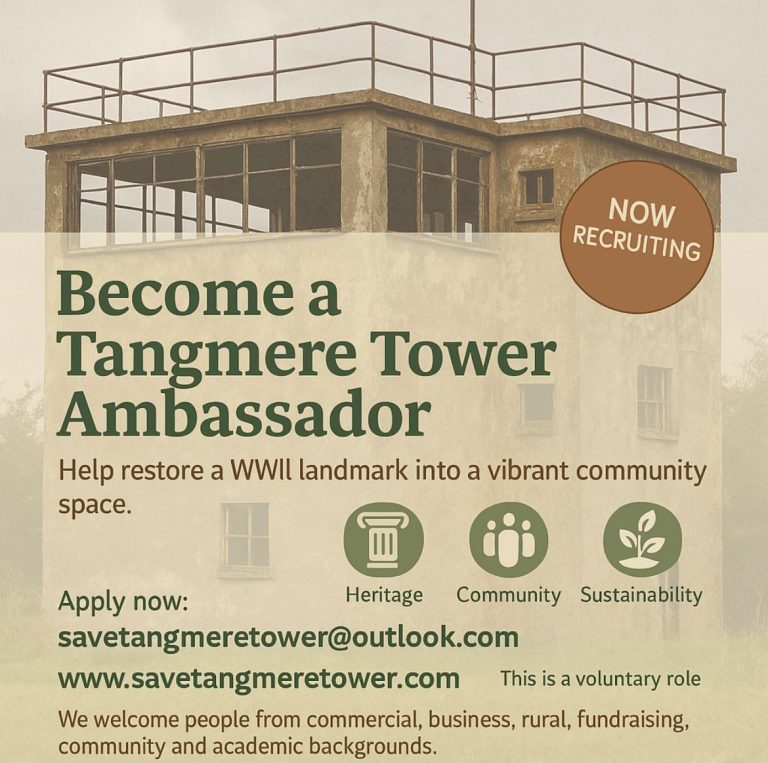 Bcome a Tangmere Tower Ambassador